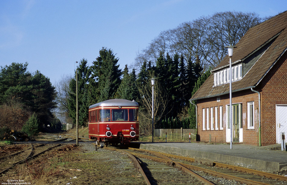 T1 der Hümmlinger Kreisbahn auf Grünkohlfahrt des historischen Forums von dso in Sögel.