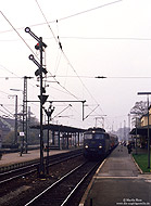 Bahnhof Lehrte mit Formsignale und Kölner 110 423