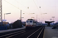 112 492 mit E3390 Bremen - Münster im letzten Licht in Lengerich