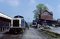 211 317 mit Übergabe in Siemau Scherneck auf der Strecke Coburg - Rossach