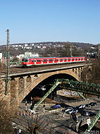 420 879 bei Wuppertal Zoologischer Garten als S9 nach Bottrop Hbf.