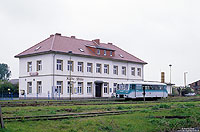 772 339 als RB nach Hohenwulsch im Bahnhof Kalbe