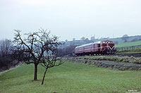 VL11 der Kleinbahn Wächtersbach - Bad Orb bei Aumühle