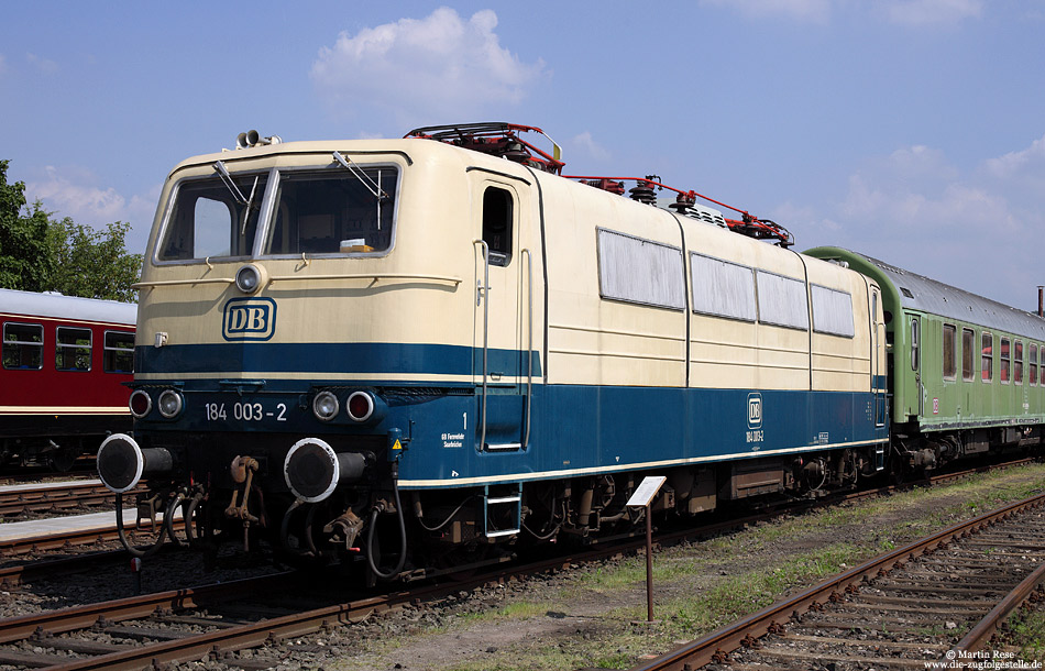 184 003 im DB-Museum Koblenz Lützel