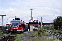 An der Tankstelle des ehemaligen Bw Bielefeld entstand das Foto des 644 060. 13.10.2000