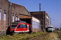 Aus baulichen Gründen können die Triebwagen der Baureihe 644 nicht auf der Deutzerfelder Unterflurdrehbank behandelt werden. Daher wurden die Züge stets nach Dortmund oder Darmstadt gefahren. Im Werk Dortmund bekam der 644 529 am 20.10.1999 wieder runde Räder. Heute verfügt der Betriebshof Düsseldorf über eine geeignete Unterflurdrehbank, was zu kürzeren Anfahrwegen führt.