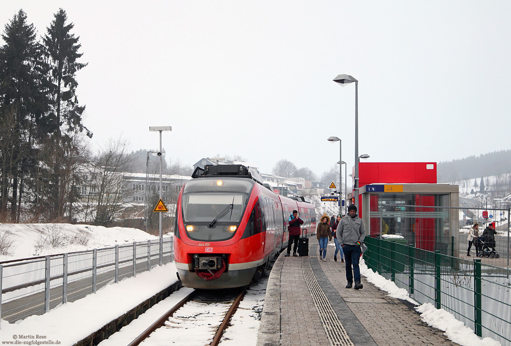 644 501 im Bahnhof Winterberg