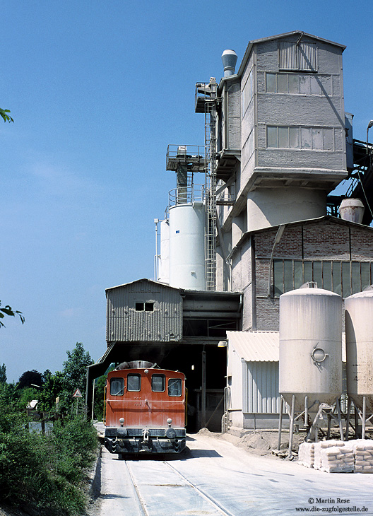 Werklok Deutz 56580 der Grevenbrücker Kalkwerke in Grevenbrück