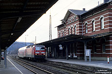 143 036 und ein Doppelstockwagen als RB nach Iserlohn in Letmathe