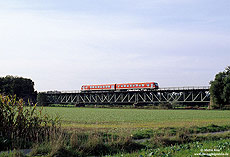 628 672 bei Ergste auf der Vorflutbrücke der Ruhrbrücke