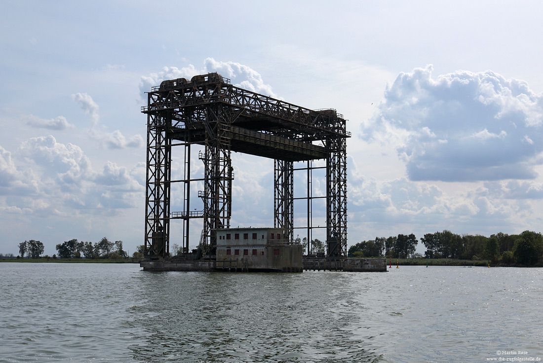 Hubbrücke bei Karnin auf der Insel Usedom