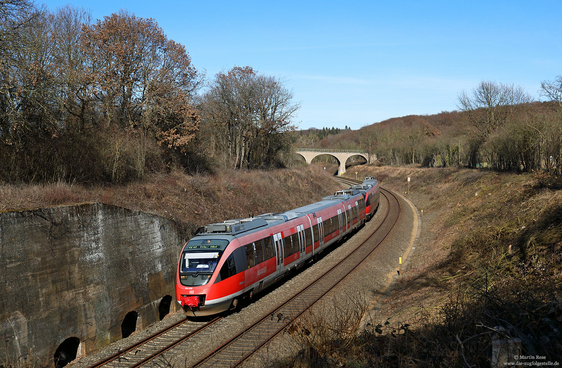 644 030 am Kreuzungsbauwerk der unvollendeten strategischen Strecken bei Erftstadt auf der Eifelstrecke 