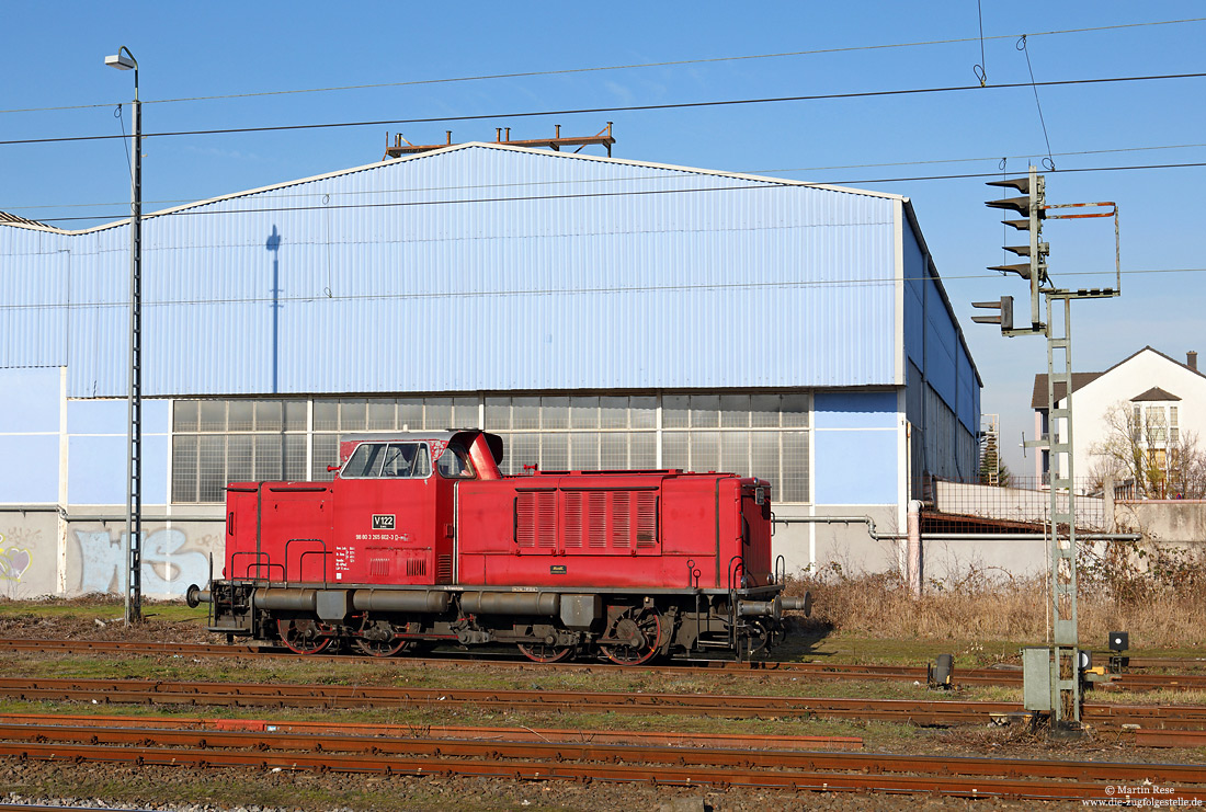 V122 MaK 1000057 der Museumsbahn e.V. in Riedstadt Goddelau