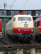 103 197 im Bw Altenbeken