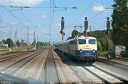 110 383 der Centralbahn in Mannheim-Waldhof