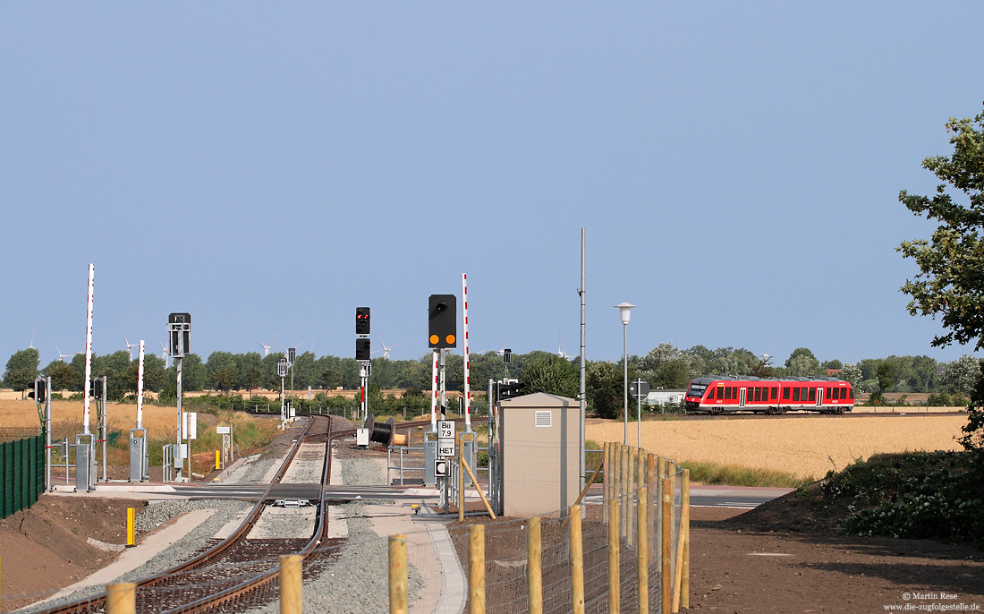 648 338 im Gleisdreieck von Burg