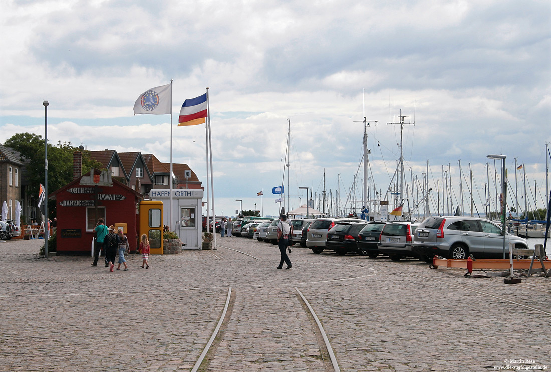 Ehemaliger Bahnhof Orth auf der Insel Fehmarn