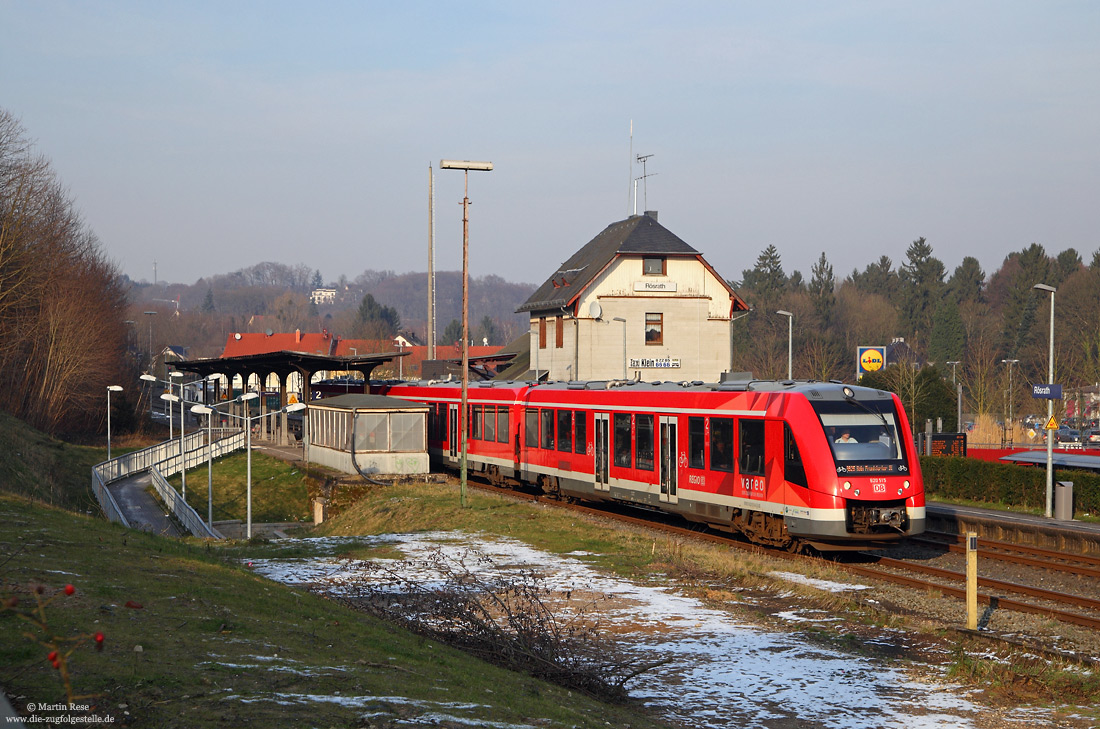 620 515 im Bahnhof Rösrath
