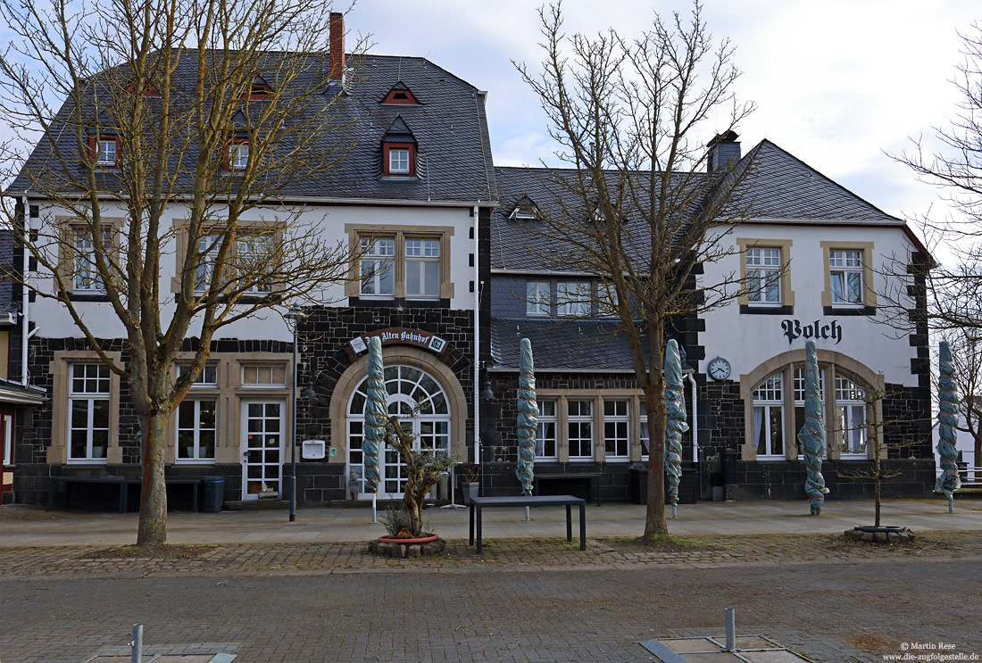 ehemaliges Bahnhofsgebäude im ehemaligen Bahnhof Polch