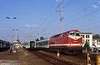 U-Boot 229 188 mit N6515 nach Erfurt im bahnhof Sangerhausen