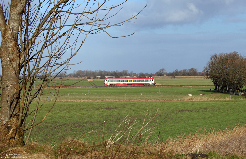 T4 der neg bei Maasbüll, an der neg-Strecke Niebüll - Dagebüll