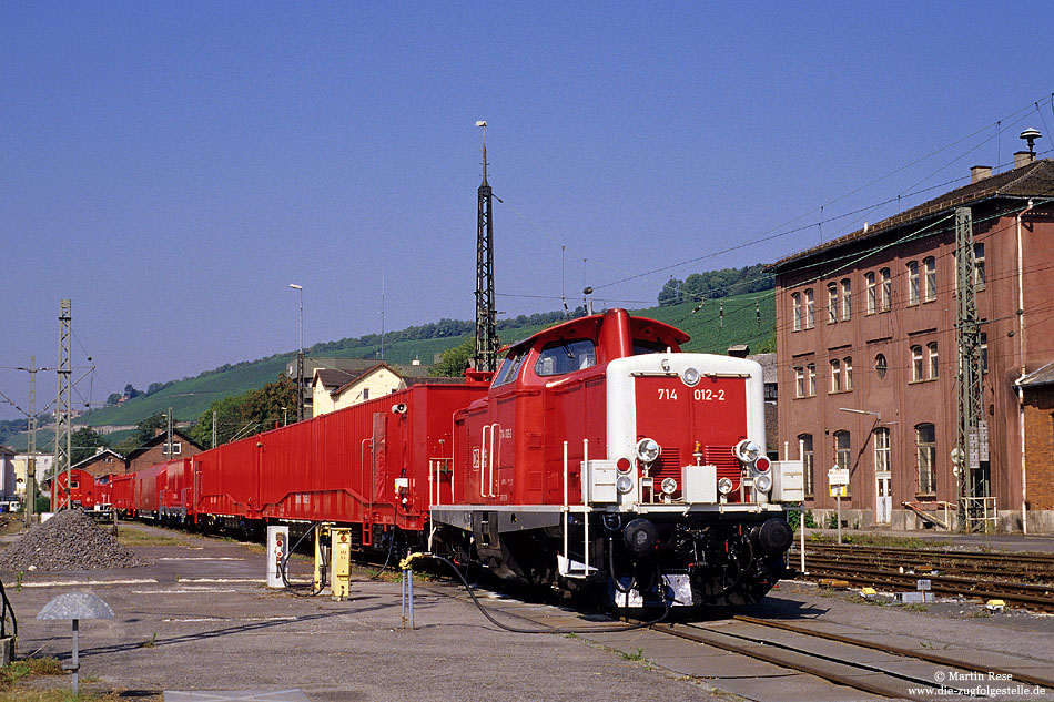 714 012 ex 714 277 ex 214 277 ex 212 277 in Würzburg Hbf