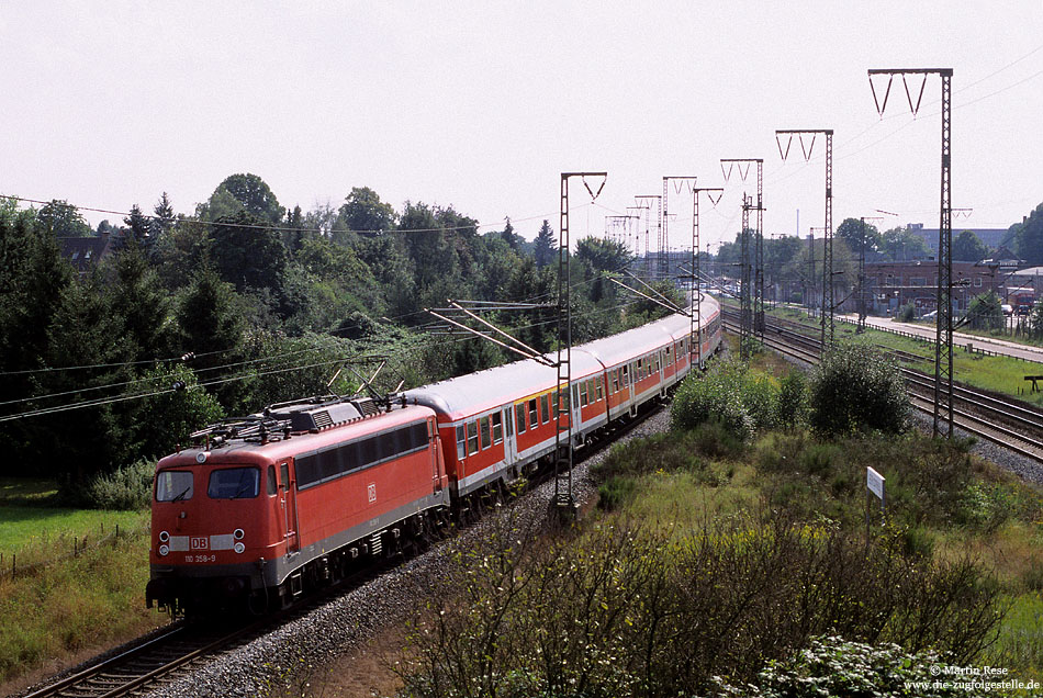 110 358 mit RE24053 auf der KBS390 