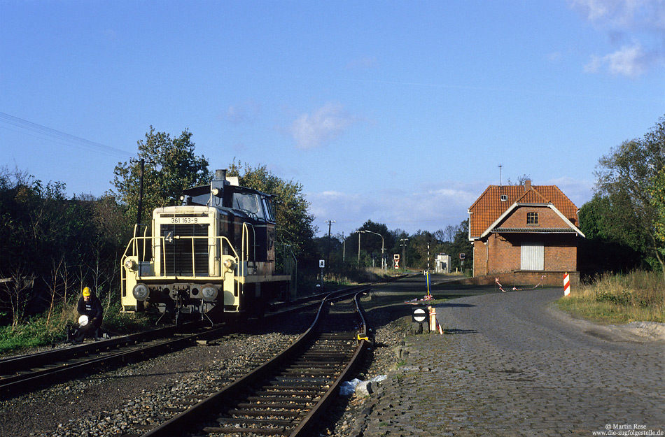 361 163 im Bahnhof Ramsloh